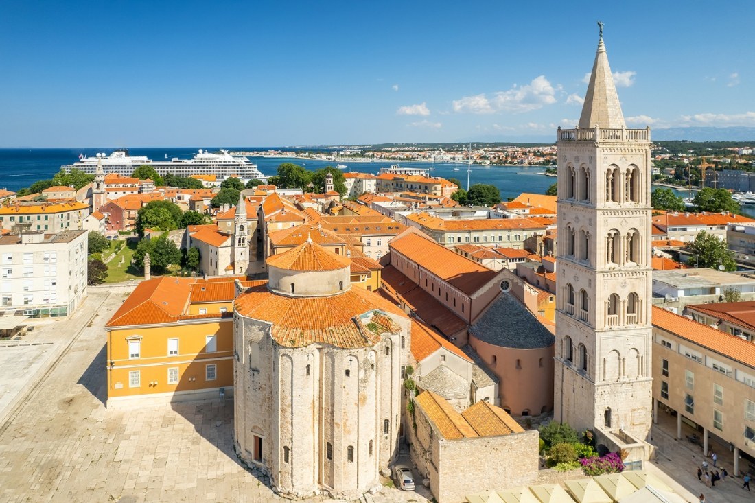 Wir lassen auch in Zadar die drei Gemütlichen nicht außer Art und konzentrieren und voll darauf. – Bild 1